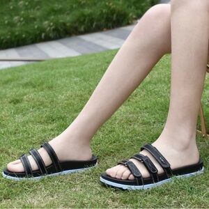 KuaiLu Womens Orthotic Slides Comfort Plantar Fasciitis Arch Support San…